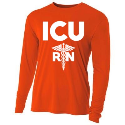 Icu Registered Nurse Intensive Care Unit Rn Staff Meaningful Gift Cooling Performance Long Sleeve Crew