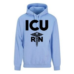 Icu Registered Nurse Intensive Care Unit Rn Staff Meaningful Gift Unisex Surf Hoodie