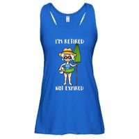 Im Retired Not Expired Retired Grandma Beach Vacation Gift Ladies Essential Flowy Tank