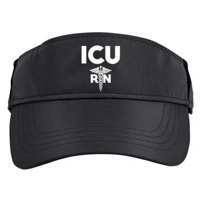 Icu Registered Nurse Intensive Care Unit Rn Staff Gift Adult Drive Performance Visor