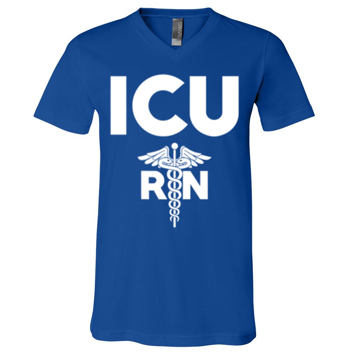 Icu Registered Nurse Intensive Care Unit Rn Staff Gift V-Neck T-Shirt