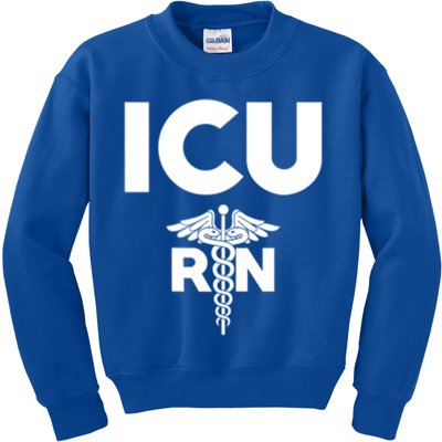 Icu Registered Nurse Intensive Care Unit Rn Staff Gift Kids Sweatshirt