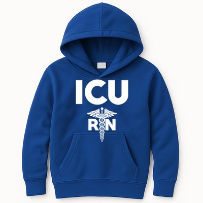 Icu Registered Nurse Intensive Care Unit Rn Staff Gift Kids Hoodie