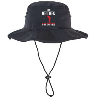 I'm Retired Not Expired Legacy Cool Fit Booney Bucket Hat