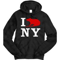 I Rat NY I Love Rats New York Tie Dye Hoodie