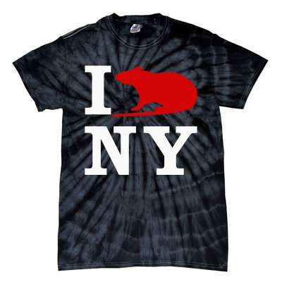 I Rat NY I Love Rats New York Tie-Dye T-Shirt