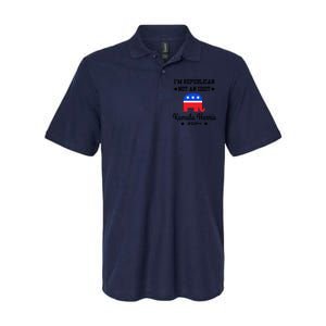 IM Republican Not An Idiot Kamala Harris 2024 Softstyle Adult Sport Polo