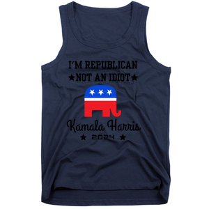 IM Republican Not An Idiot Kamala Harris 2024 Tank Top