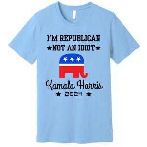 IM Republican Not An Idiot Kamala Harris 2024 Premium T-Shirt