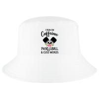 I RUN ON CAFFEINE PICKLEBALL Cool Comfort Performance Bucket Hat