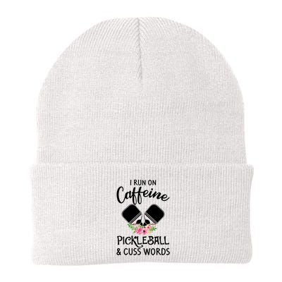 I RUN ON CAFFEINE PICKLEBALL Beanie