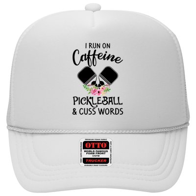 I RUN ON CAFFEINE PICKLEBALL Trucker Hat