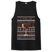 I Run On Espresso Martini And Christmas Cheer Ugly Sweater PosiCharge Competitor Tank