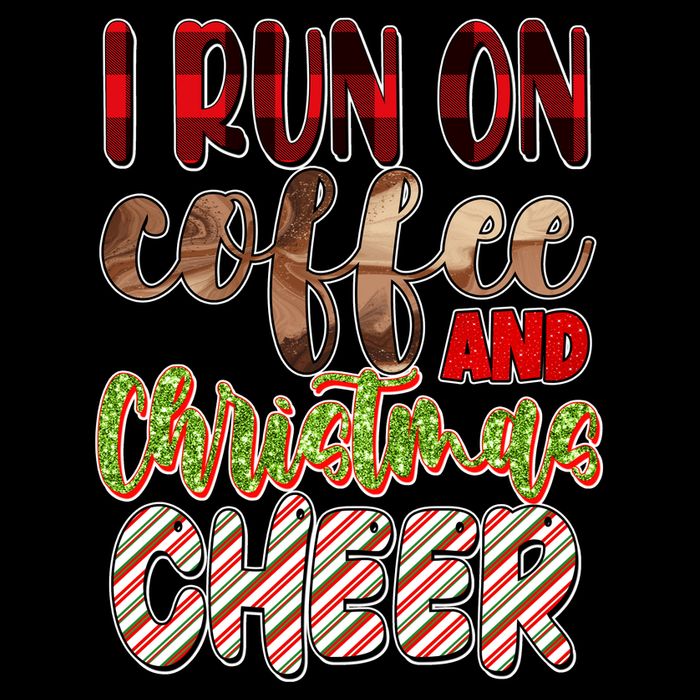I Run On Coffee And Christmas Cheer Impact Tech Backpack