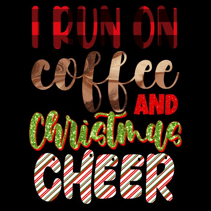 I Run On Coffee And Christmas Cheer Mug