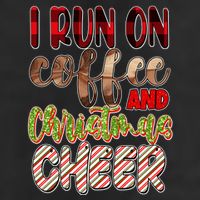 I Run On Coffee And Christmas Cheer 25L Jumbo Tote