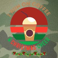 I Run On Coffee And Christmas Cheer Legacy Tie Dye Trucker Hat