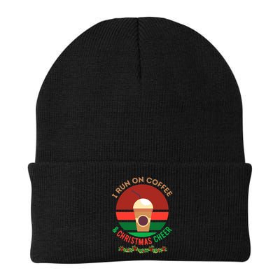 I Run On Coffee And Christmas Cheer Beanie