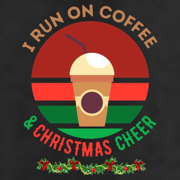 I Run On Coffee And Christmas Cheer Tumbler