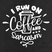 I Run On Coffee And Sarcasm Cool Comfort Performance Bucket Hat