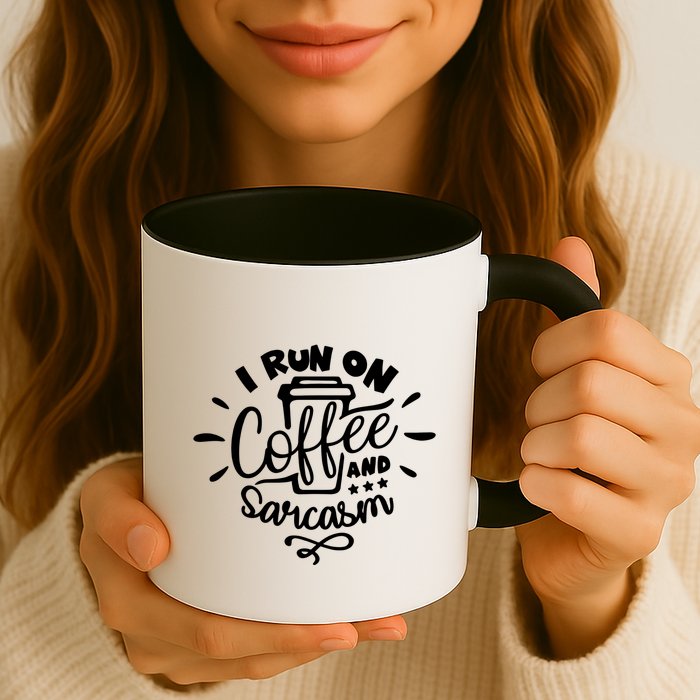 I Run On Coffee And Sarcasm Mug
