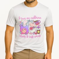 I Run On Caffeine Chaos And Cuss Words Performance Shirt