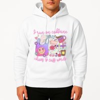 I Run On Caffeine Chaos And Cuss Words Hoodie
