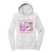I Run On Caffeine Chaos And Cuss Words Women's Pullover Hoodie