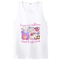 I Run On Caffeine Chaos And Cuss Words PosiCharge Competitor Tank