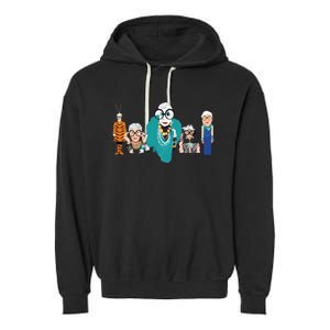 In Remembrance Of Iris Apfel Garment-Dyed Fleece Hoodie