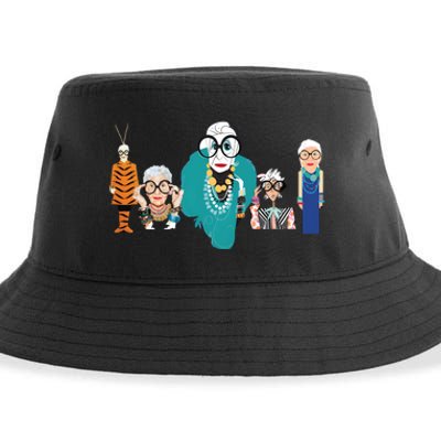 In Remembrance Of Iris Apfel Sustainable Bucket Hat