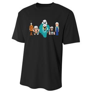 In Remembrance Of Iris Apfel Performance Sprint T-Shirt