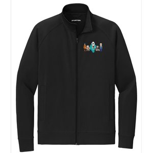 In Remembrance Of Iris Apfel Stretch Full-Zip Cadet Jacket