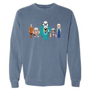 In Remembrance Of Iris Apfel Garment-Dyed Sweatshirt