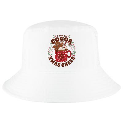 I Run On Cocoa And Xmas Cheer Holiday Christmas Cool Comfort Performance Bucket Hat