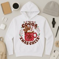 I Run On Cocoa And Xmas Cheer Holiday Christmas Hoodie