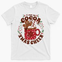 I Run On Cocoa And Xmas Cheer Holiday Christmas T-Shirt