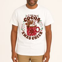 I Run On Cocoa And Xmas Cheer Holiday Christmas Tall T-Shirt