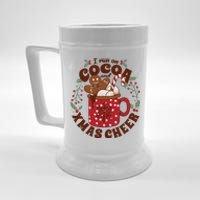 I Run On Cocoa And Xmas Cheer Holiday Christmas Beer Stein