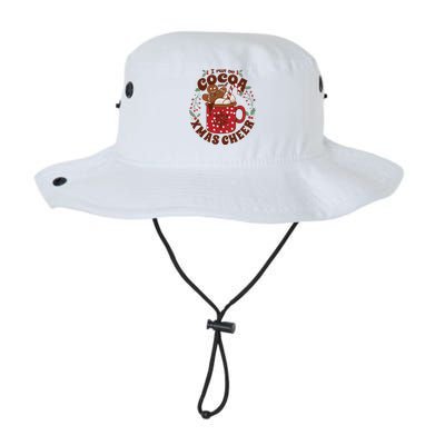 I Run On Cocoa And Xmas Cheer Holiday Christmas Bucket Hat
