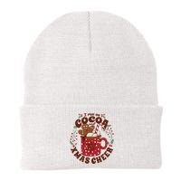 I Run On Cocoa And Xmas Cheer Holiday Christmas Beanie