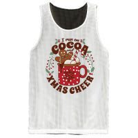 I Run On Cocoa And Xmas Cheer Holiday Christmas Mesh Reversible Basketball Jersey Tank