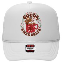 I Run On Cocoa And Xmas Cheer Holiday Christmas Trucker Hat
