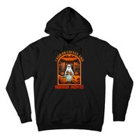 I Run On Coffee And Horror Movies Halloween Ghost Spooky Season Hoodie