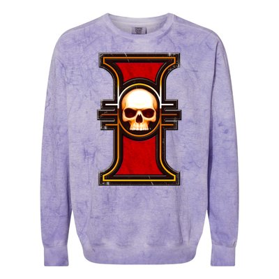 Inquisitorial Rosette Of The Imperial Inquisition Colorblast Crewneck Sweatshirt