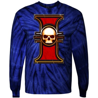 Inquisitorial Rosette Of The Imperial Inquisition Tie-Dye Long Sleeve Shirt