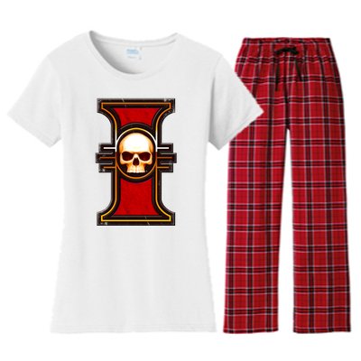 Inquisitorial Rosette Of The Imperial Inquisition Women's Flannel Pajama Set