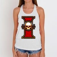 Inquisitorial Rosette Of The Imperial Inquisition Women's Knotted Racerback Tank