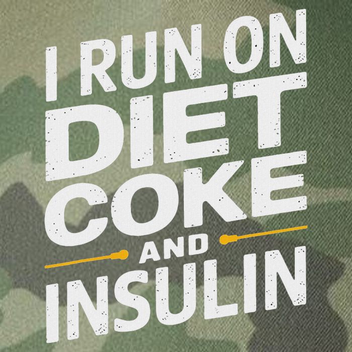 I Run On Diet C.O.K.E And Insulin Legacy Tie Dye Trucker Hat