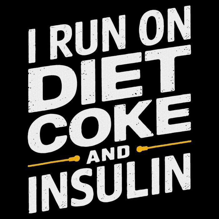 I Run On Diet C.O.K.E And Insulin Kids T-Shirt